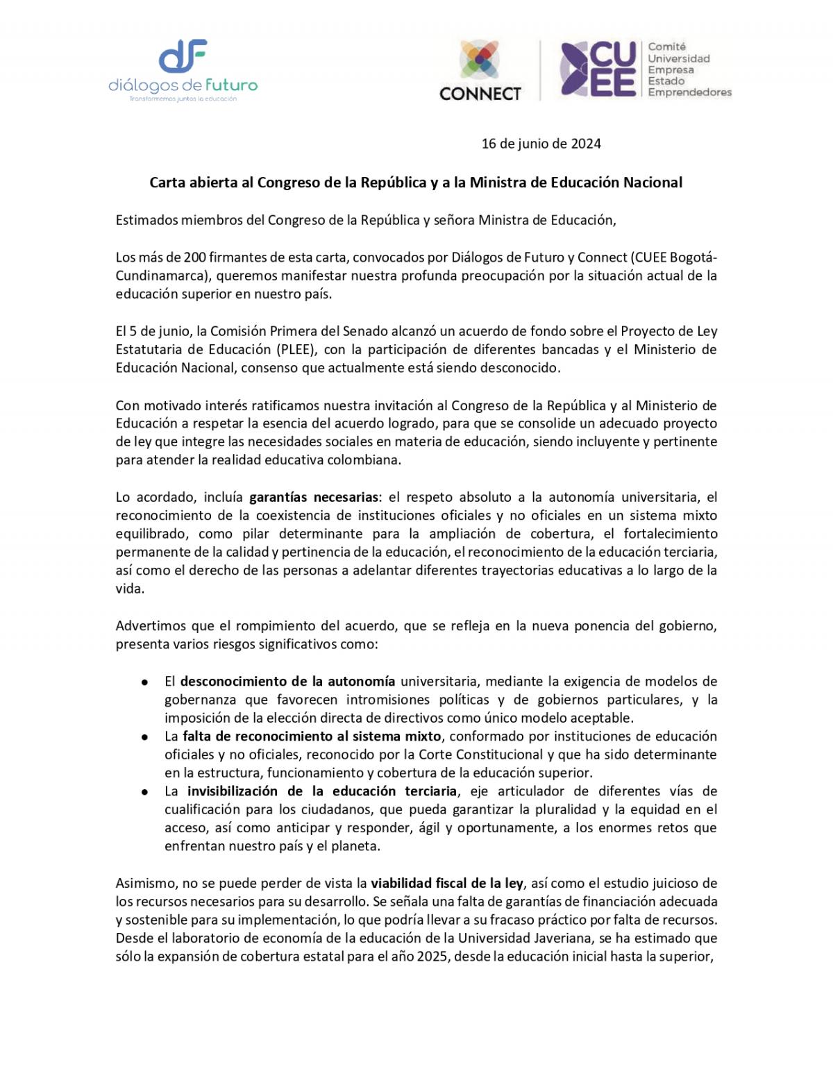 comunicado