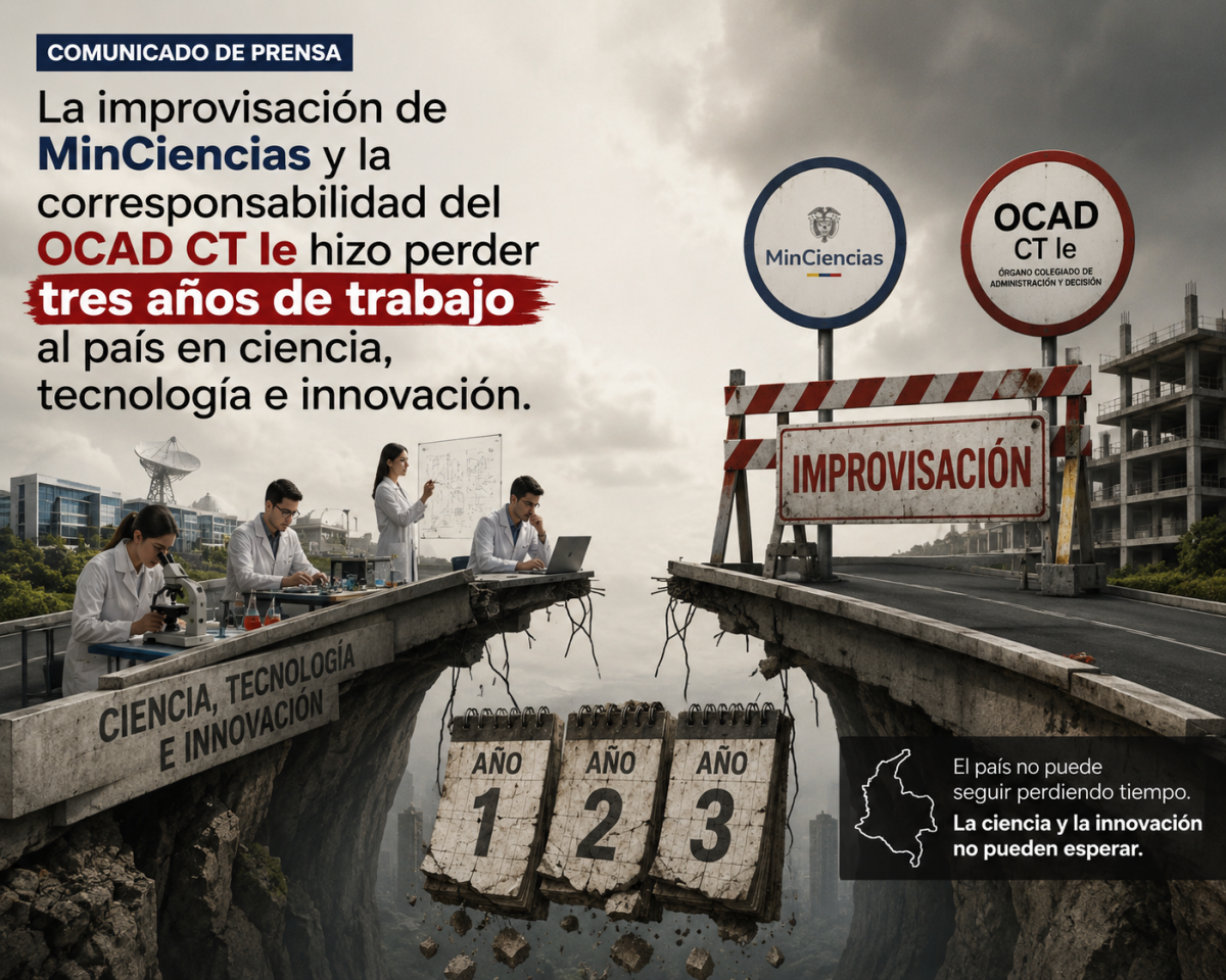 Universidades se quejan de la falta de ejecución de MinCiencias